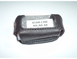 Чехол для брелка STARLINE A4/A6/A8 кобура черная кожа