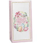 Пакет подарочный без ручек «Счастливой Пасхи!», 10 × 19.5 × 7 см      7355717