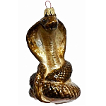 Ёлочное украшение "Кобра королевская", в подарочной упаковке, h- 8,5 см ФУ4-2407