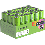 Элемент питания DEFENDER LR06 EcoLine Box-24