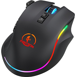Мышь БП JETACCESS PANTEON PS93 W PRO Black (128)