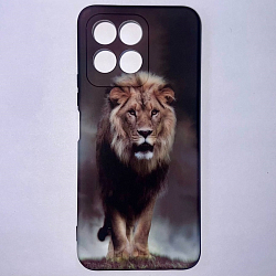 Силиконовый чехол NONAME для Honor X6 с рисунком (вид №2)