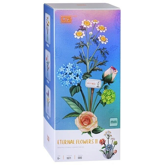 Конструктор "Цветочная композиция"  (680 дет.) 1671