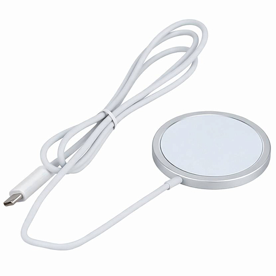 Беспроводное ЗУ MAIMI W1 magnetic 15W (белый)