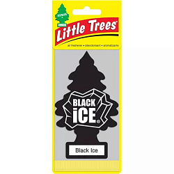 Ароматизатор CAR freshener Черный лед (Black Ice) ЁЛКА подвесной