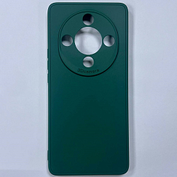 Задняя накладка Мобилис для Honor X9B, темно-зеленый, матовая с защитой камеры