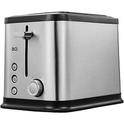 Тостер BQ T1005 Чёрный/Стальной