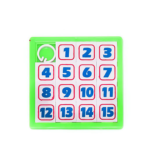 Головоломка "Пятнашки" (8х5,5см)