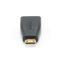 Переходник HDMI >--> miniHDMI GEMBIRD A-HDMI-FC, золотые разъемы, пакет