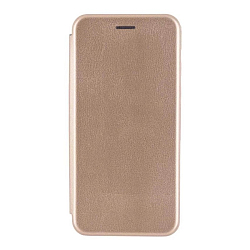 Чехол футляр-книга NONAME для Xiaomi Redmi Note 9 Pro золотой