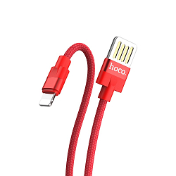 Кабель USB <--> Lightning  1.0м FAISON HU55 Outstanding красный