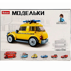 Конструктор Sluban Модельки «Ретро кар», 176 деталей 5146963