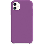 Силиконовый чехол SILICONE CASE для iPhone 11, №45 фиолетовый