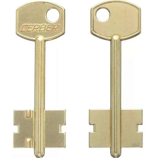 Заготовка ключа Цербер-1 73*25*18,2 мм, лат., б/п