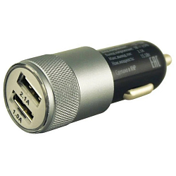 Авто ЗУ 2USB 2.1A/1A BURO TJ-189 2.1A+1A универсальное черный