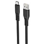 Кабель USB <--> Type-C 1.0м BOROFONE BX23 Wide, черный