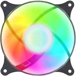 Вентилятор GMNG GG-CF120FRGB3-PWMBK RGB 120x120x25mm черный 4-pin 20-28dB 108gr Ret