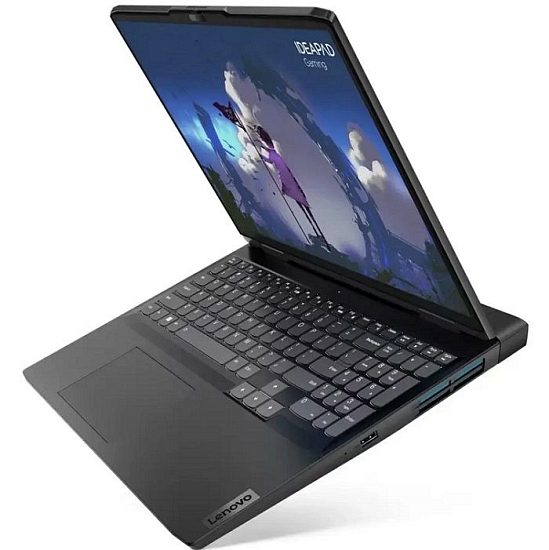 Ноутбук игровой 16" Lenovo IdeaPad Gaming 3 16IAH7 (Intel Core i5-12450H/ 16GB/ SSD 512GB/ RTX3050/ DOS) grey