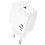 Сетевое ЗУ 1Type-C HOCO CS53A белый, 25W