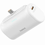 Внешний АКБ BASEUS Compact 8pin Edition с функцией быстройза рядки 5000mAh 20W White/белый
