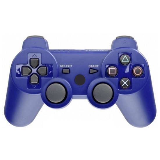 Геймпад БП для SONY PS3 Dual Shock Blue (не оригинал)