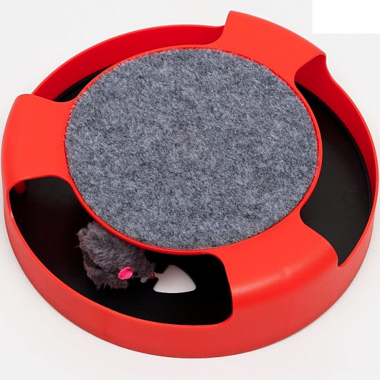 Игровой комплекс «Пижон» с подвижной мышкой, красный