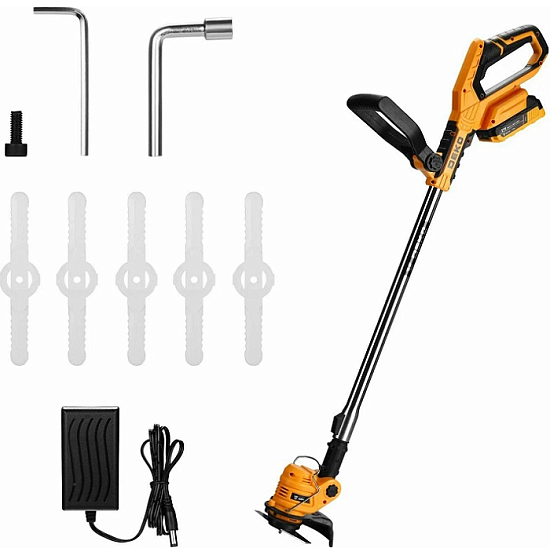 Триммер садовый аккумуляторный DEKO DKTR21, 21В, 1.5Ач