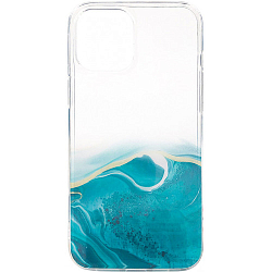 Задняя накладка GRESSO. Коллекция Смок для iPhone 12 mini зеленый