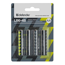 Элемент питания DEFENDER LR06 BL-4