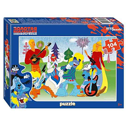 Пазл Step Puzzle 104 "Бременские музыканты. Золотая коллекция" 