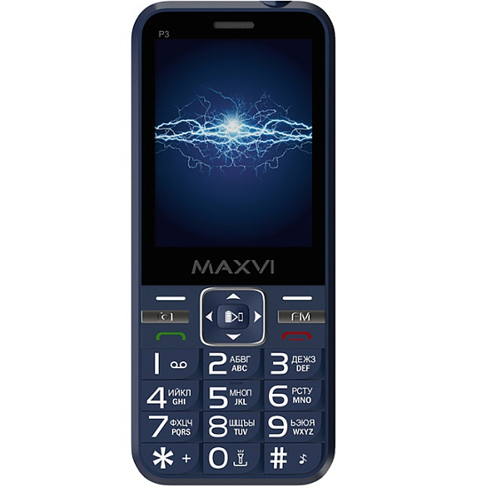 Телефон Maxvi P3 blue