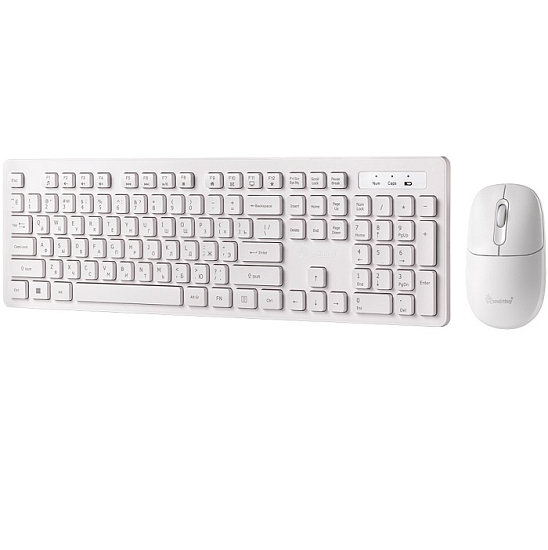 Клавиатура+мышь  Smartbuy 105AG белый (SBC105AGW)