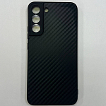 Силиконовый чехол CARBON дляSamsung Galaxy S22 Plus  чёрный