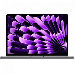 Ноутбук 15.3" Apple MacBook Air 15 (M3 Chip/ 8Gb/ 512Gb/ Apple M3 Graphics) Global,  Space Gray, с русской клавиатурой