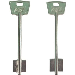 Заготовка ключа Карат-2 100*18*15 мм, лат., лит., бел.