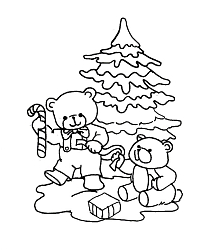 Открытка-раскраска серии FireFly «Мишка», формат А5