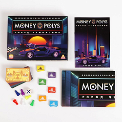 Экономическая игра для мальчиков «MONEY POLYS. Город чемпионов», 5+