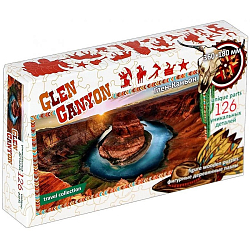 Пазл Glen Canyon Travel collection (126 дет.) деревянный