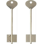 Заготовка ключа Керберос-1 103*23,4*17,5 мм, лат., б/п