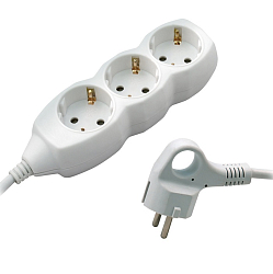 Сетевой удлинитель  5.0м СТАРТ S 3x5-Z, 3 розетки