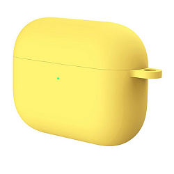 Силиконовый чехол NONAME для AirPods Pro желтый
