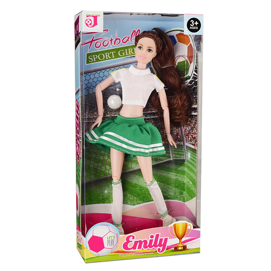 Кукла "Любительница спорта" (28 см, аксесс.)