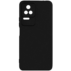 Силиконовый чехол DF для Xiaomi Poco F4 (5G) poCase-07 (black)