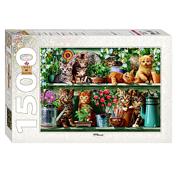 Пазл «Котята», 1500 элементов