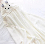 Уголок детский 80*80 "Зверята" микрофибра, белый