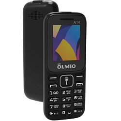 Телефон OLMIO A14 черный