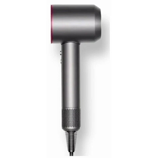 Фен Super hair dryer, серый с красным