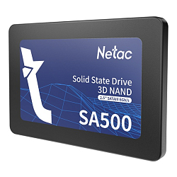 Накопитель SSD 2.5" 128Gb NETAC SA500 (NT01SA500-128-S3X) TLC SATA-III