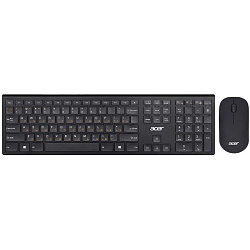 Клавиатура + мышь БП ACER OKR030 черный