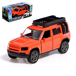 Машина металлическая «Ситикар», инерционная, 1:32 цвет оранжевый